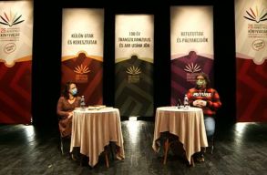 Mekkora a rom�nok �s magyarok k�zt az irodalmi �tj�r�s? Keresztutakr�l besz�lgetett Dem�ny P�ter �s G�lfalvi �gnes