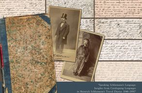 Konzerv�lj�k a lTr�ja-akt�kat, a legend�s n�met t�rt�n�sz, Heinrich Schliemann dokumentumait