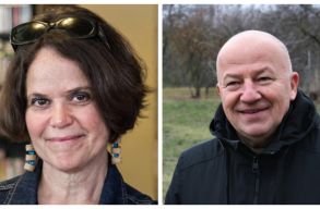 L�ng Zsolt �s B�n Zs�fia kapt�k id�n a F�st Mil�n-d�jat